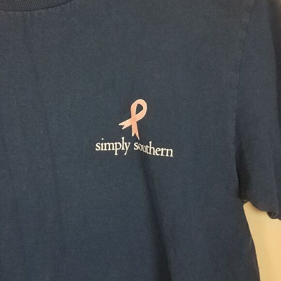 Simply Southern Collection Breast Cancer T-shirt - Picture 3 of 7